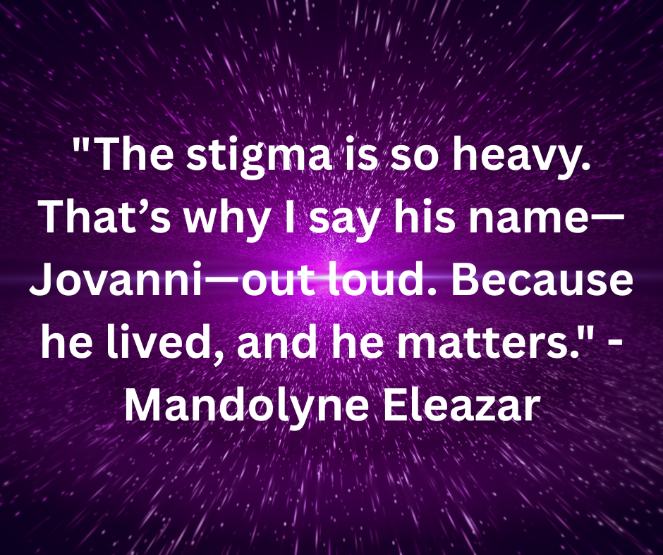 Remembering Jovanni: Mandolyne Eleazar’s Story of Love & Loss Remembering Jovanni: Mandolyne Eleazar’s Story of Love & Loss