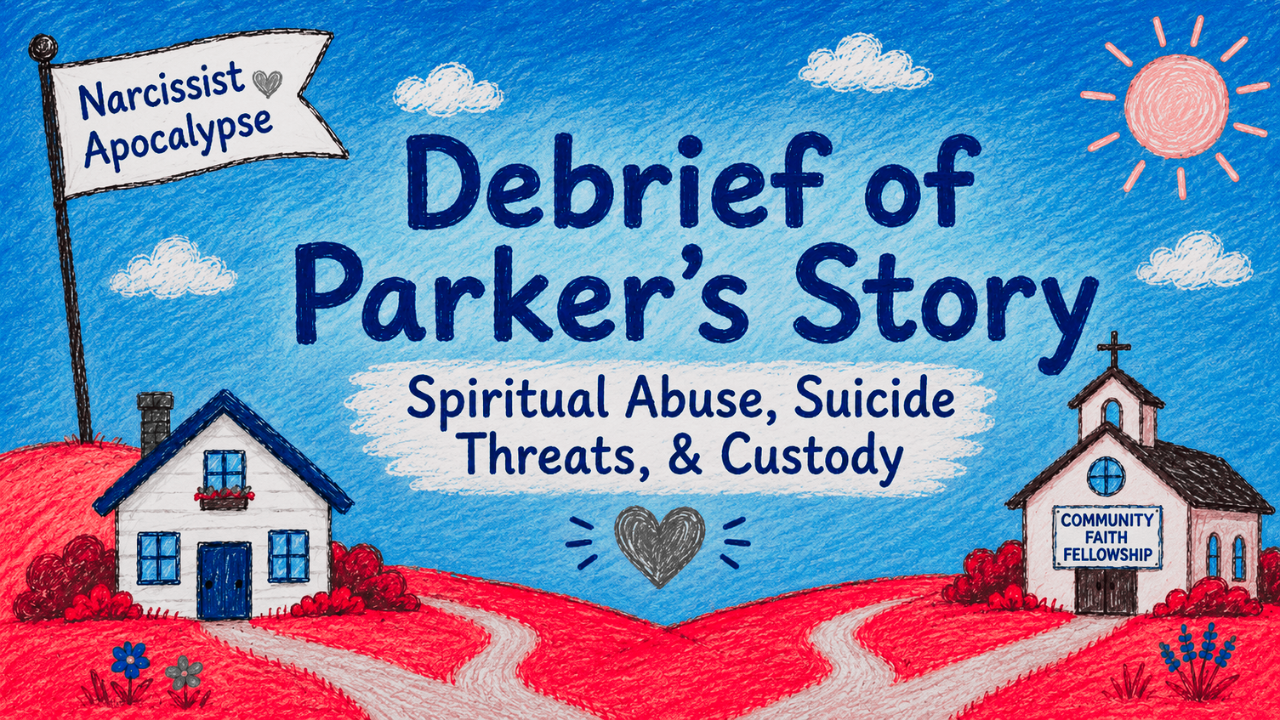 Debrief | Spiritual Abuse, Suicide Threats, & Custody in Parker’s Story Debrief | Spiritual Abuse, Suicide Threats, & Custody in Parker’s Story