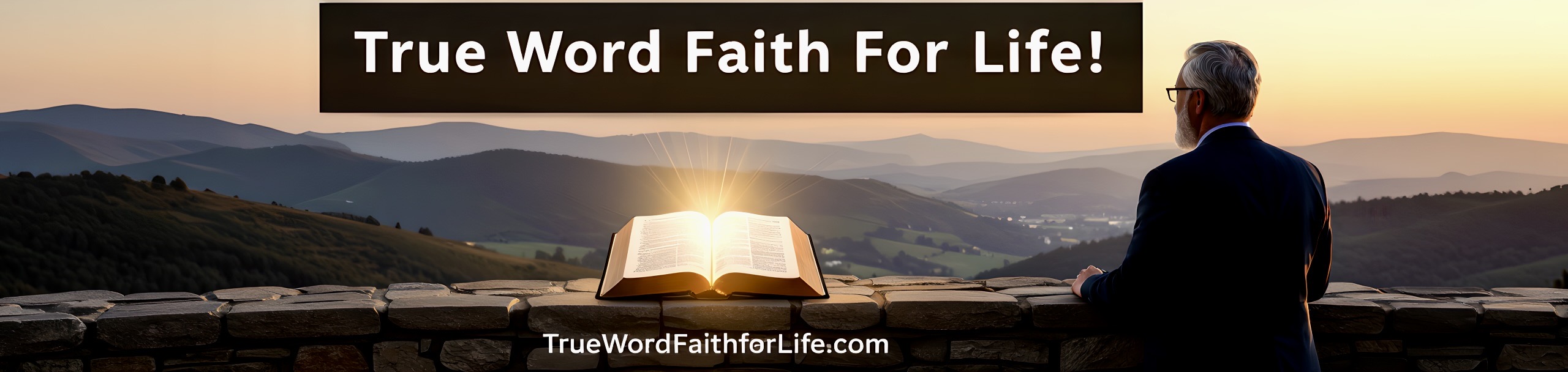 TRUE Word, Faith for LIFE! Logo