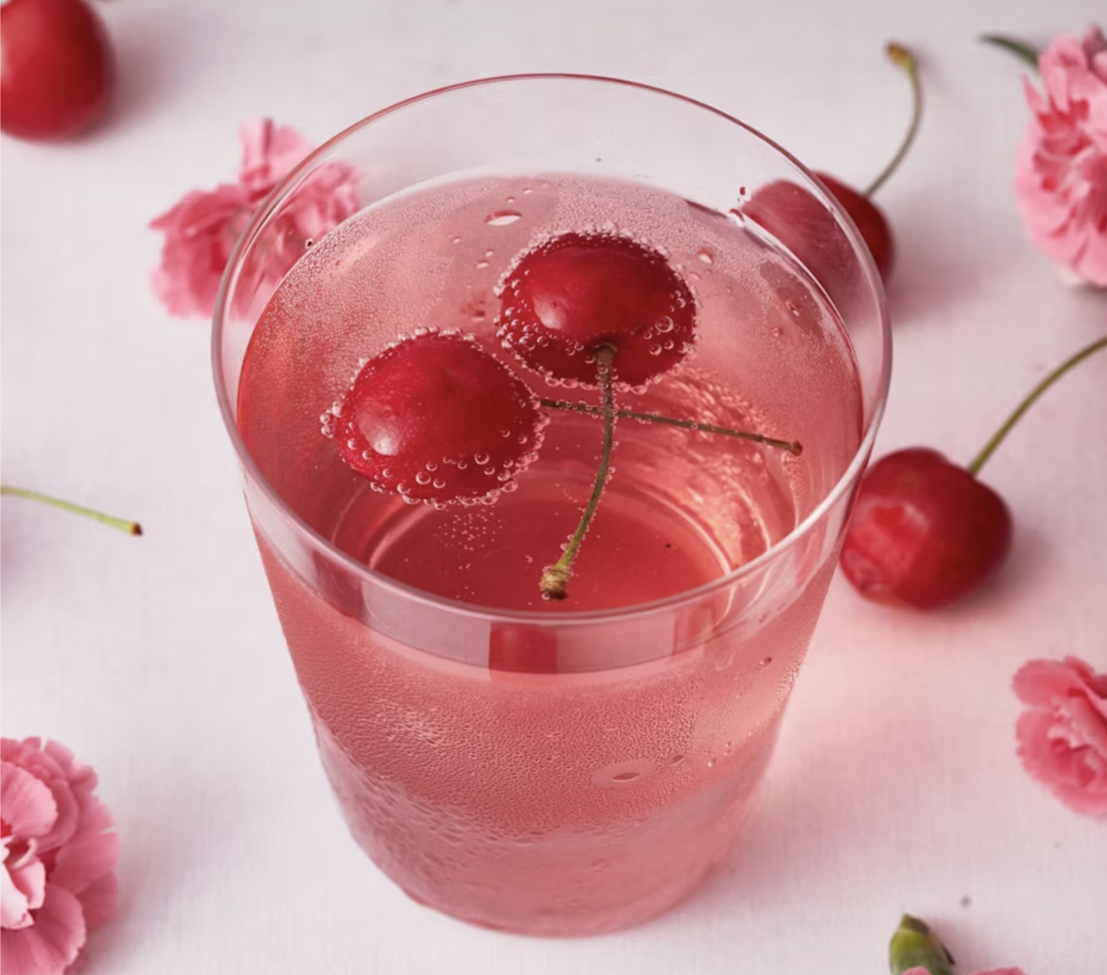 The Cherry Bomb: a Mocktail for Dry January