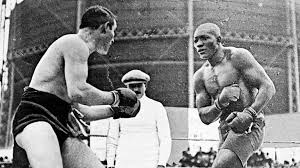 JACK JOHNSON VS THE GREAT WHITE HOPE    AMERICAN BOXING HISTORY REVISITED