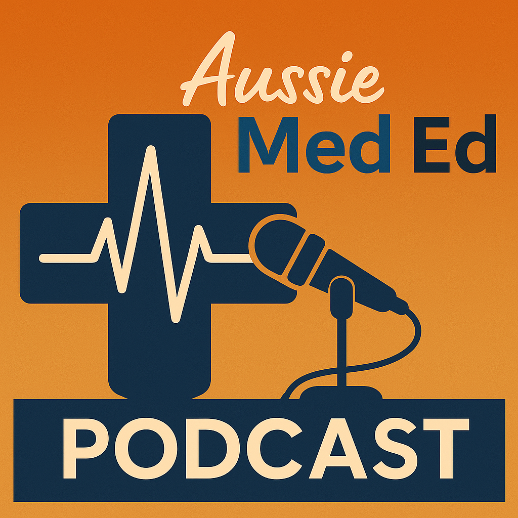 Aussie Med Ed- Podcast Logo