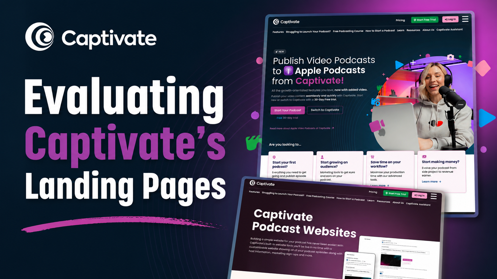 Captivate Podcast Websites: An Honest Review of the SEO, Design, and Customization