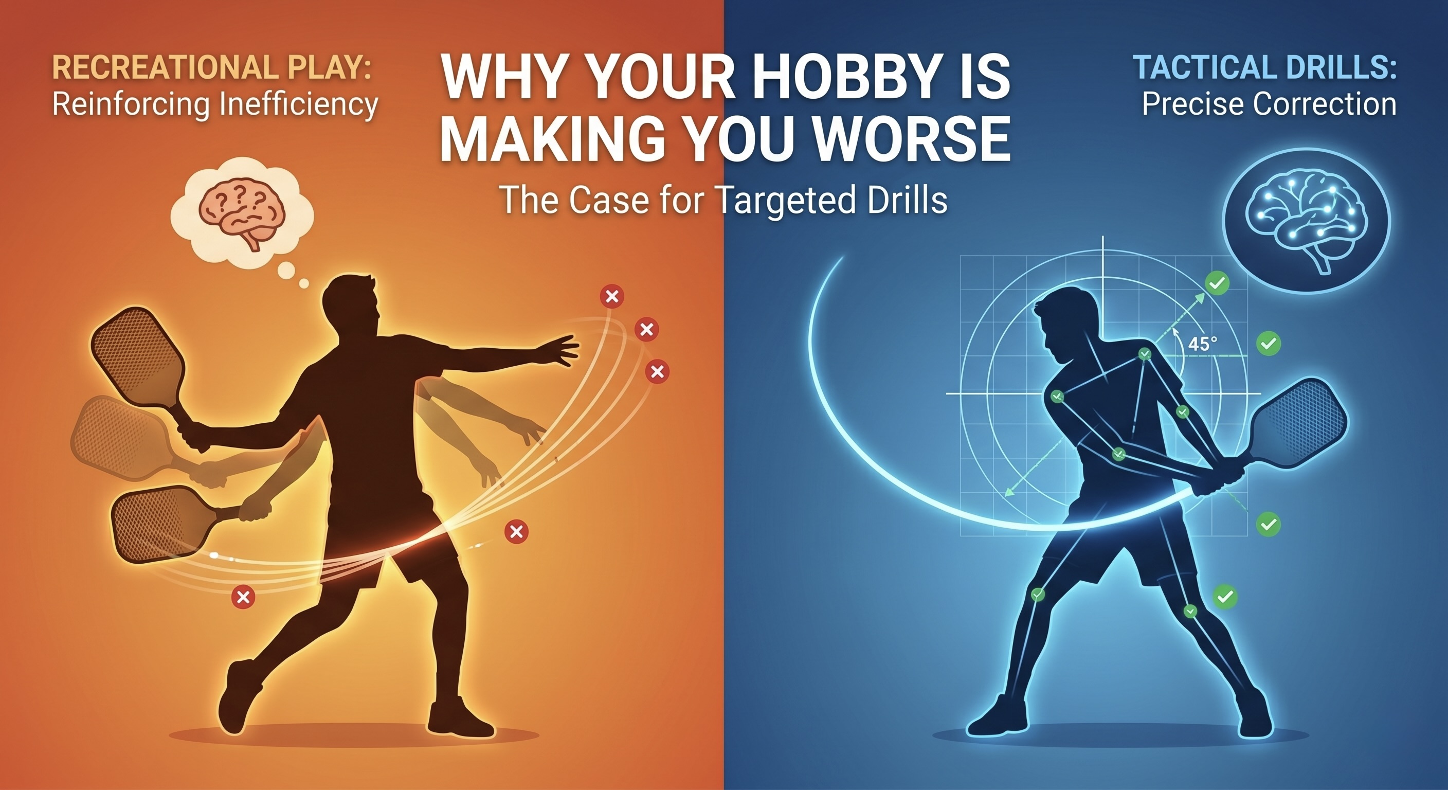Why Your Favorite Hobby Is Actually Making You Worse: The Case for Targeted Drills