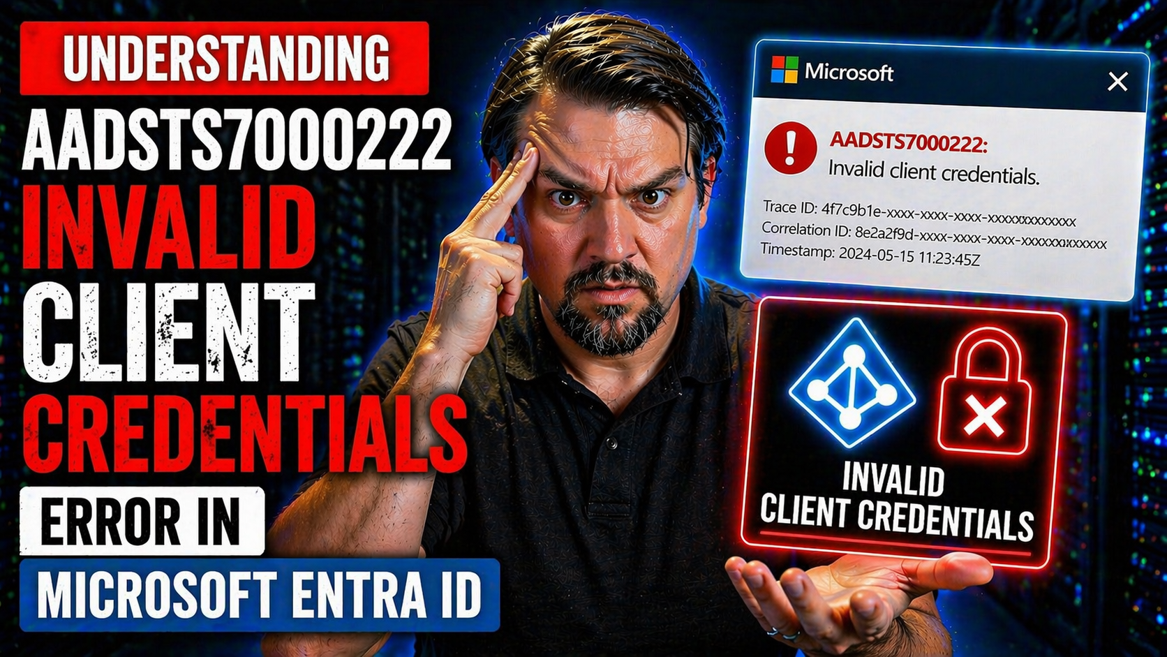 Understanding the AADSTS7000222 Invalid Client Credentials Error in Microsoft Entra ID