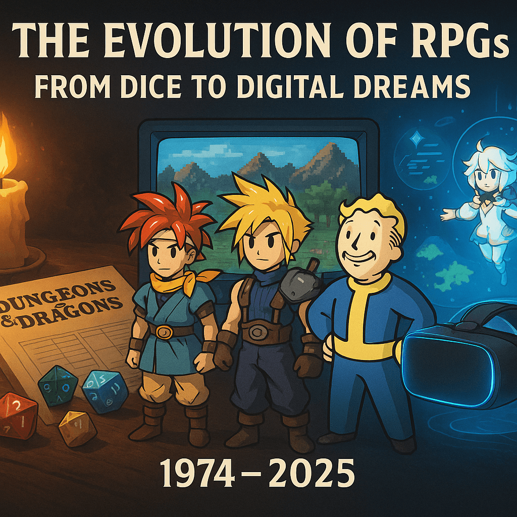 The Evolution of Role-Playing Games (RPGs)