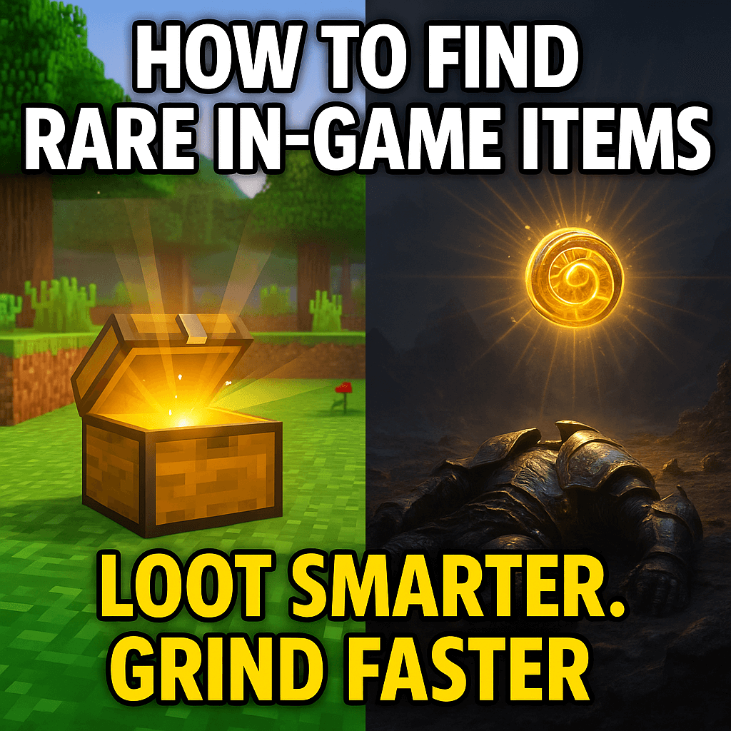 How to Find Rare In-Game Items