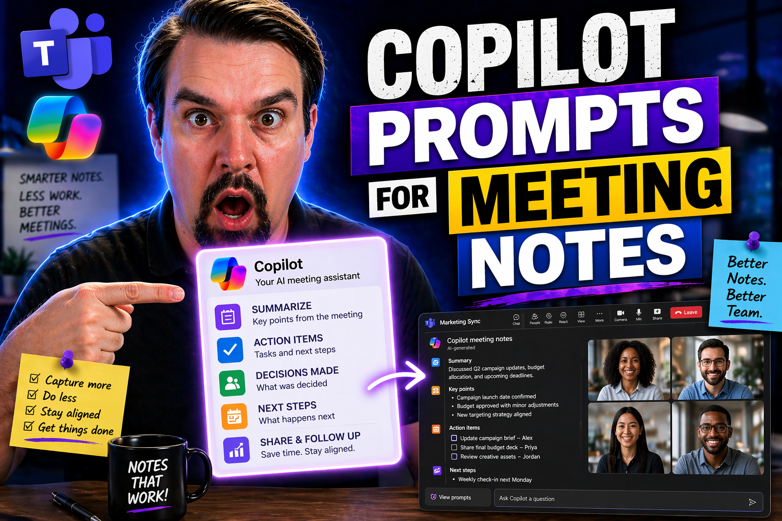 Copilot Prompts for Meeting Notes: The Ultimate Guide
