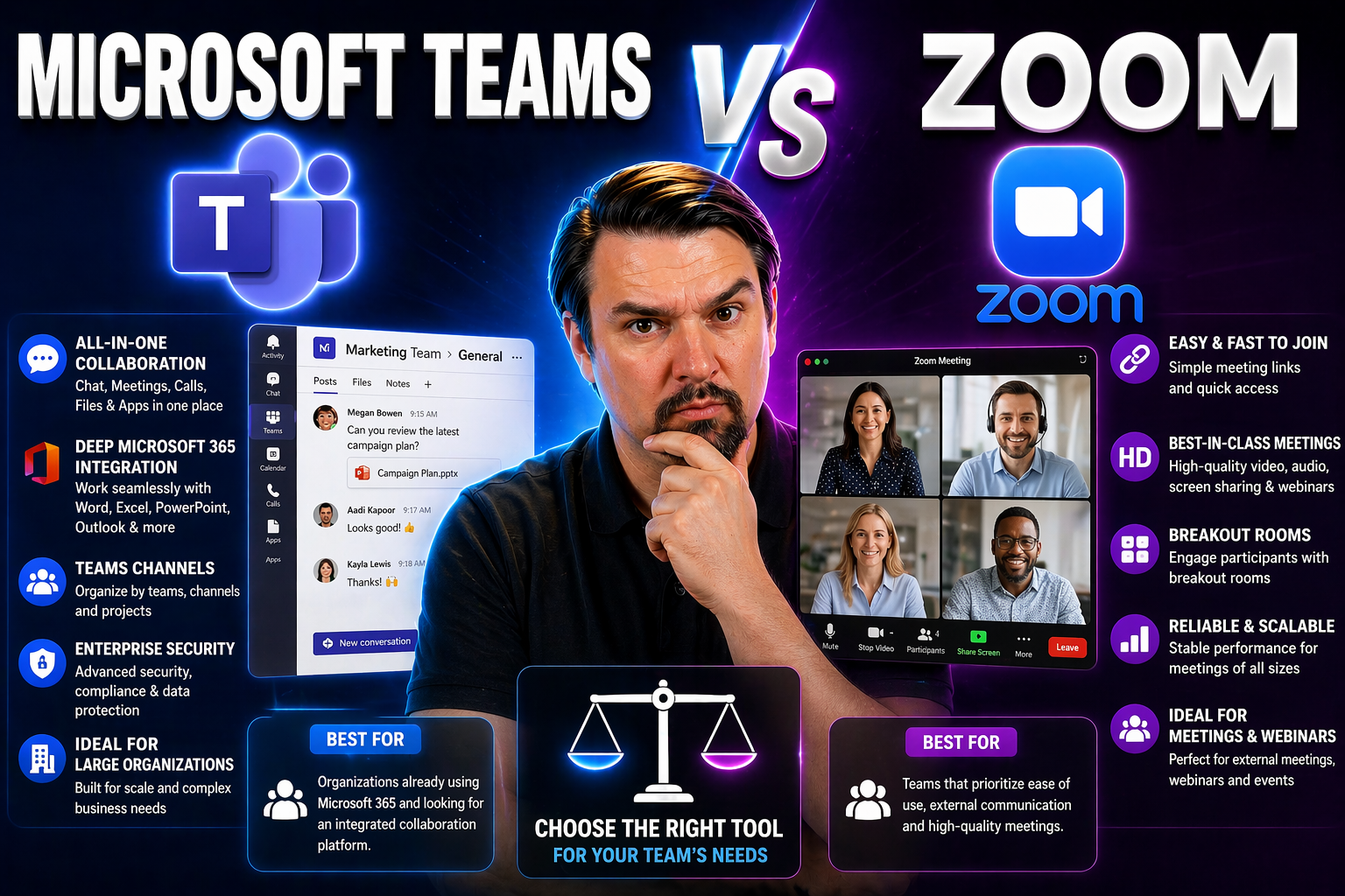 Microsoft Teams vs Zoom: Which Tool Should You Choose in 2026?