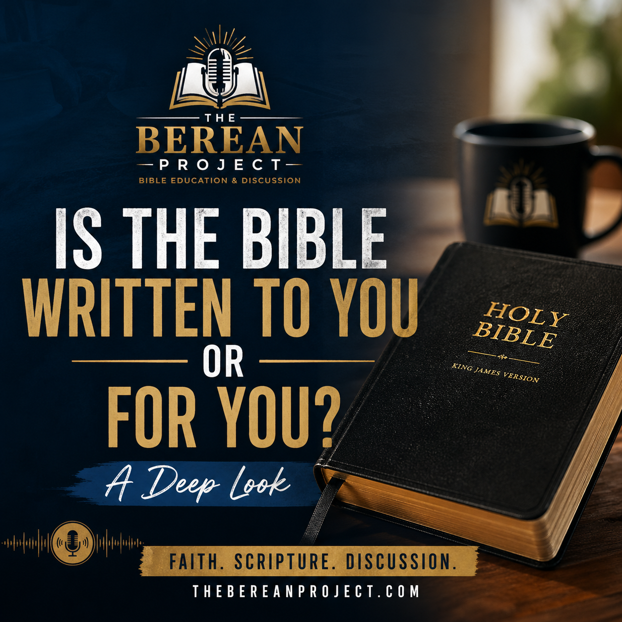 Is the Bible Written To You or For You?  A Deep Look