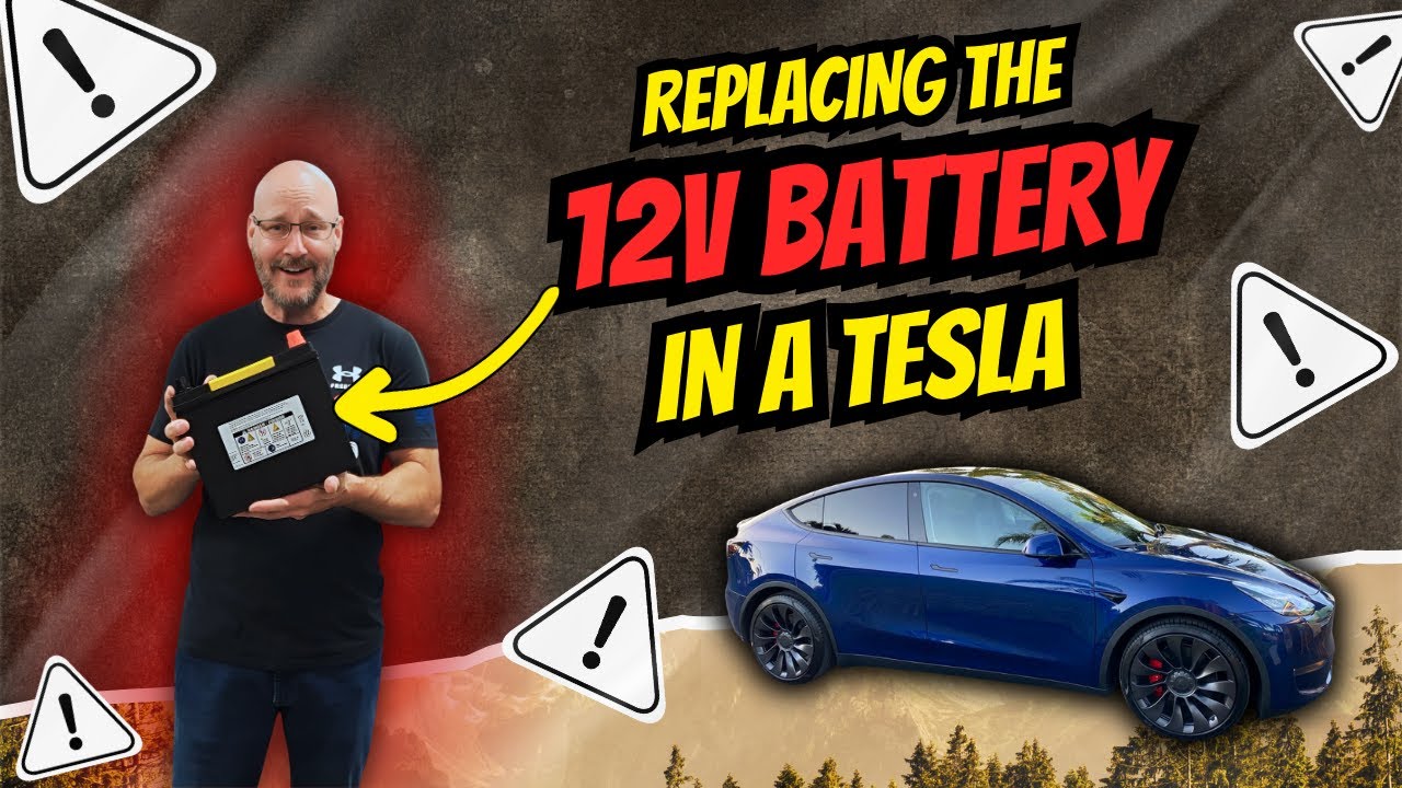 How To Replace the 12v Battery in a Tesla
