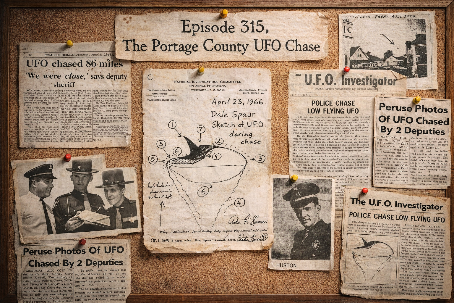 The Portage County UFO Chase The Portage County UFO Chase