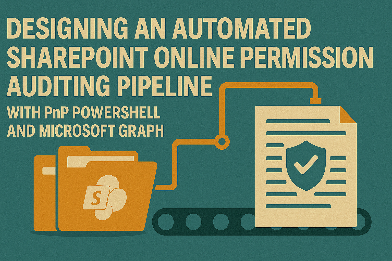 Designing an Automated SharePoint Online Permission Auditing Pipeline with PnP PowerShell and Microsoft Graph
