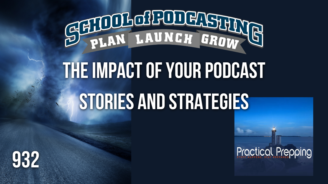 Saving Lives with Podcasts: The Power of Preparation and Community Engagement