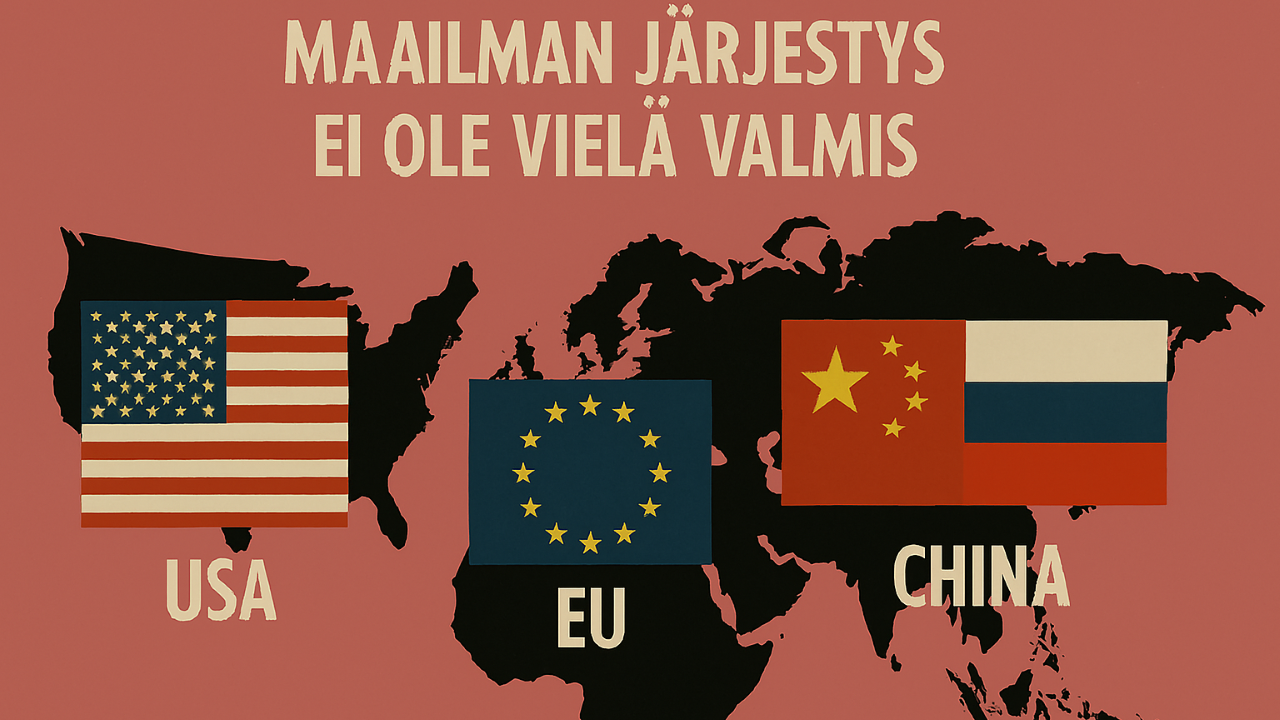 Podcast 13 Uusi maailmanjärjestys ei ole vielä valmis