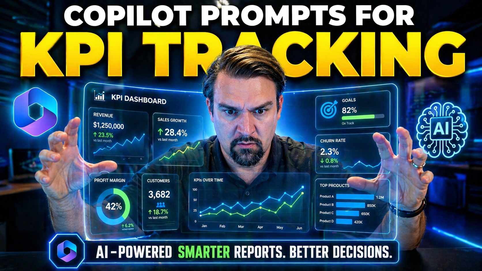 Copilot Prompts for KPI Tracking: The Complete Microsoft 365 Guide
