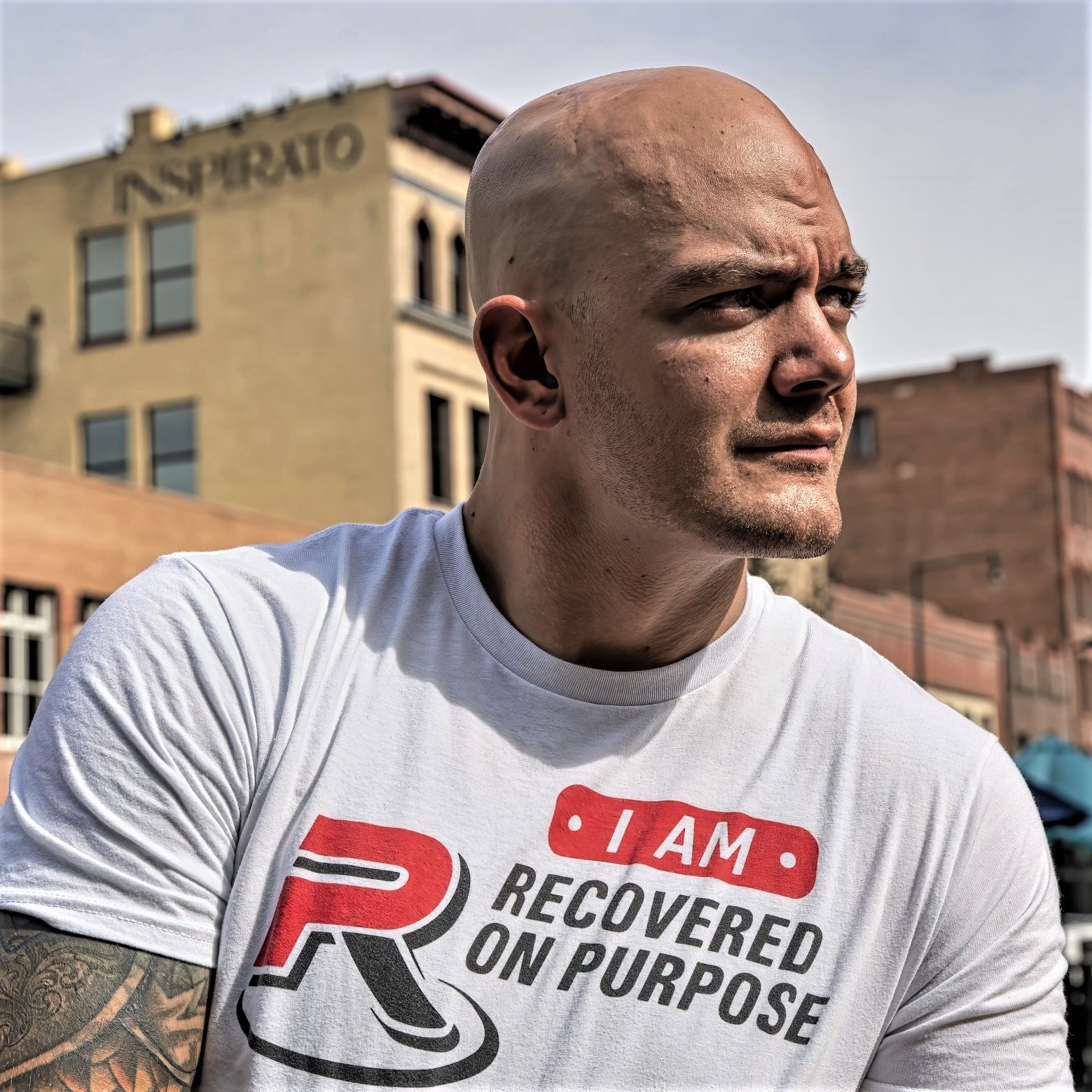 Adam Vibe Gunton - Founder "Recovered on Purpose" Inspiring Others