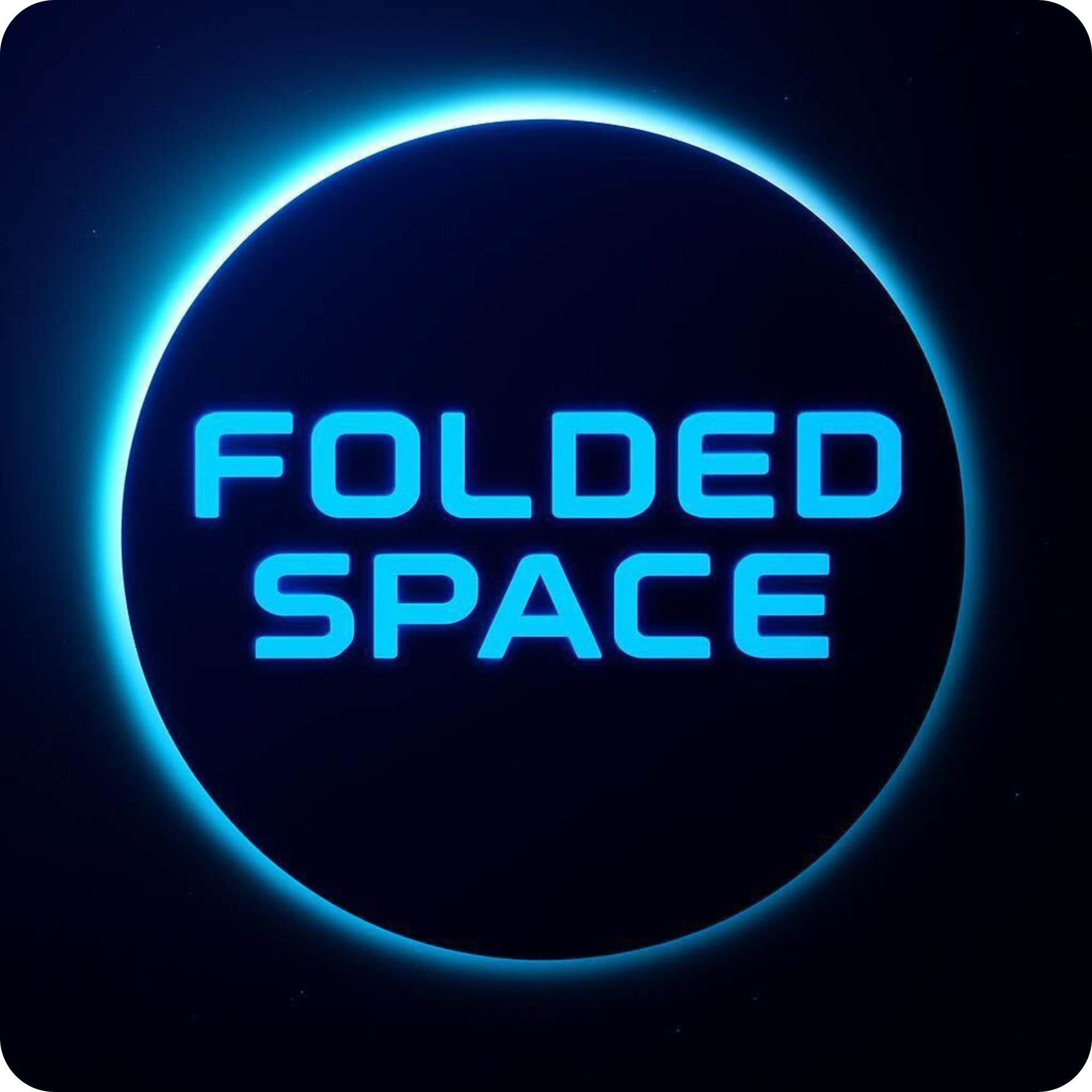 Folded Space, an Audio Science Fiction Anthology Logo
