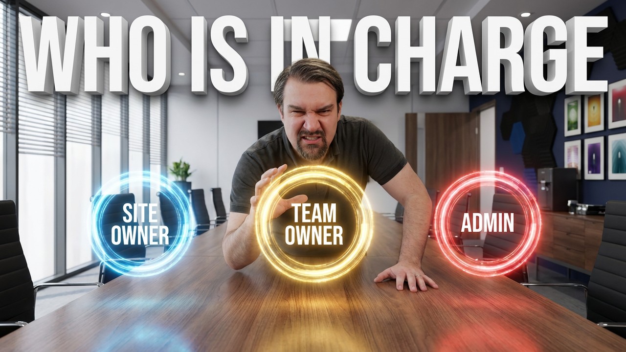 How to Define Clear Ownership Models (Team Owner vs Site Owner vs Admin)