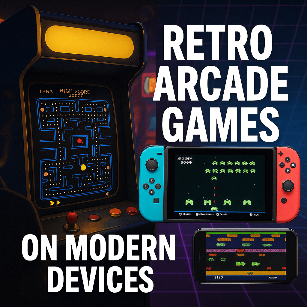 Retro Arcade Games You Can Play on Modern Devices