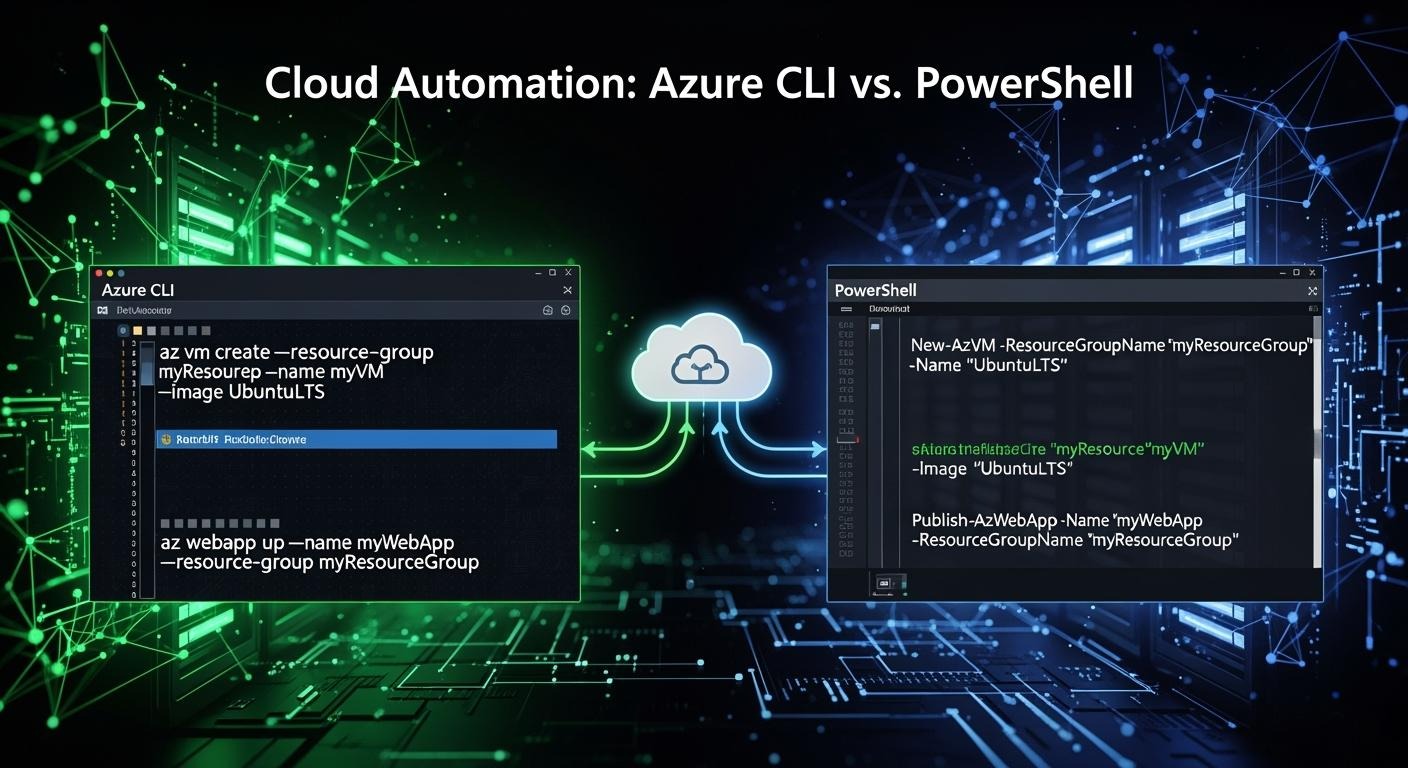 A Deep Technical Comparison of Azure CLI and PowerShell for Modern Cloud Automation