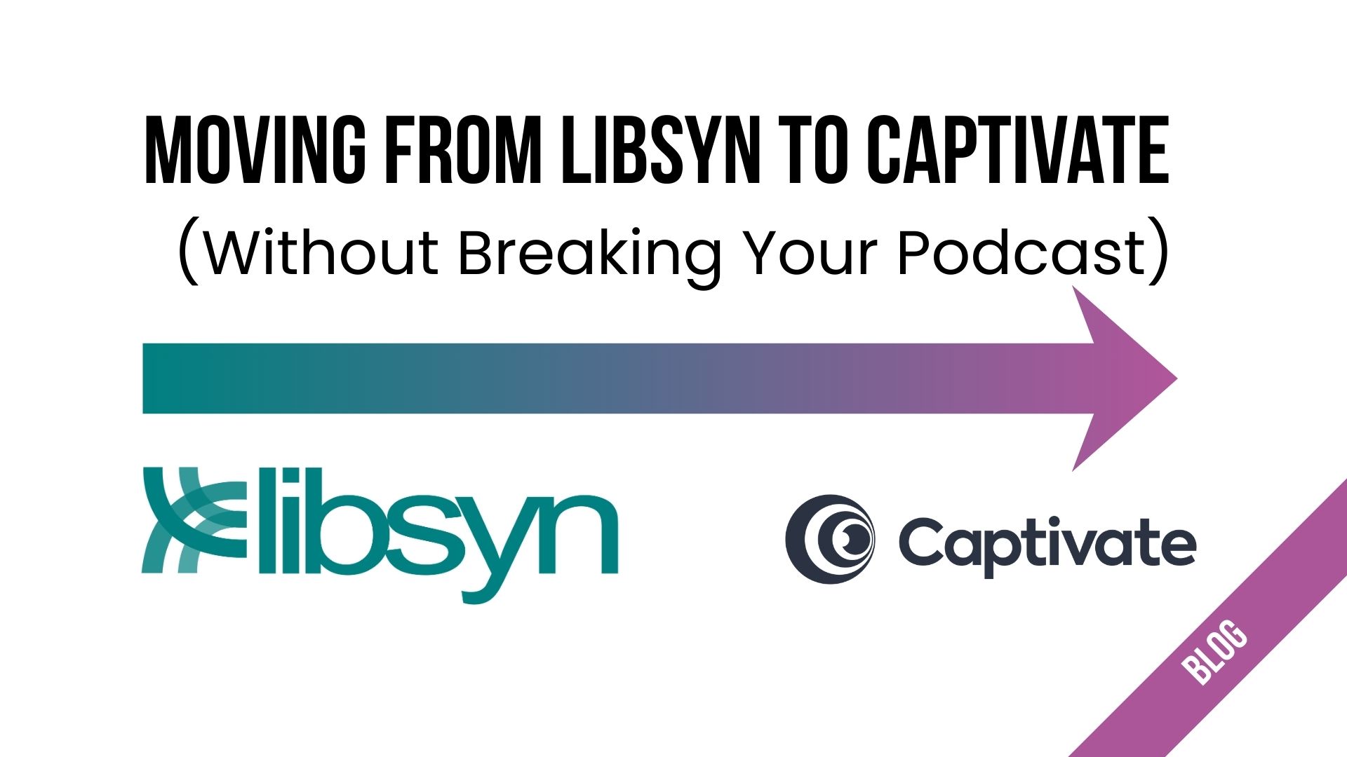 Moving from Libsyn to Captivate (Without Breaking Your Podcast)
