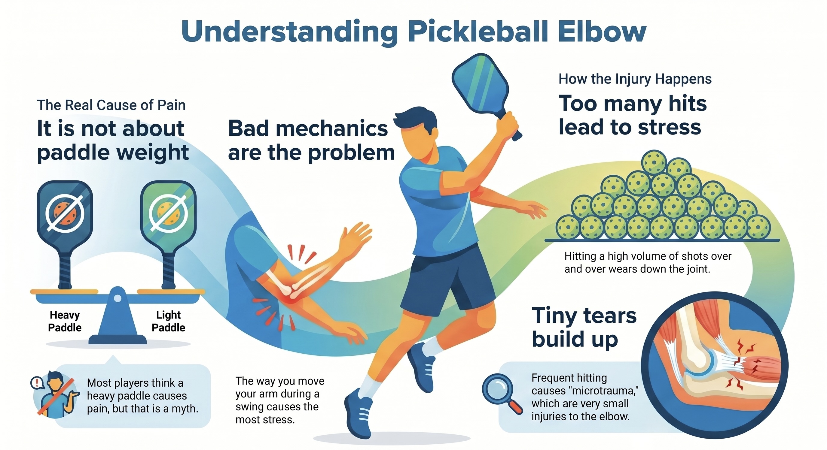 Why Your Pickleball Hobby Might Be Hitting Your Elbow Harder Than Tennis Ever Did