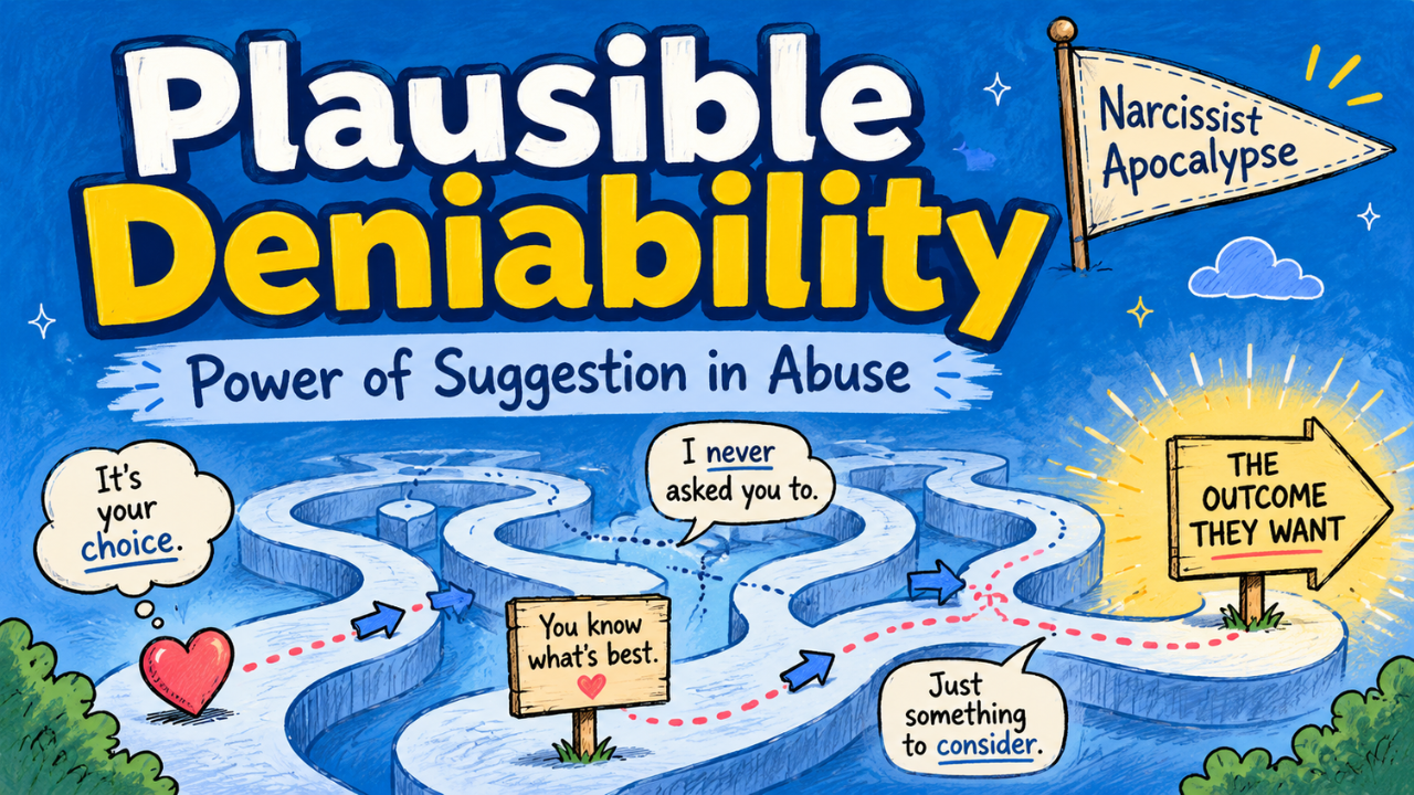 Rerelease: Plausible Deniability and the Power of Suggestion in Abuse Rerelease: Plausible Deniability and the Power of Suggestion in Abuse