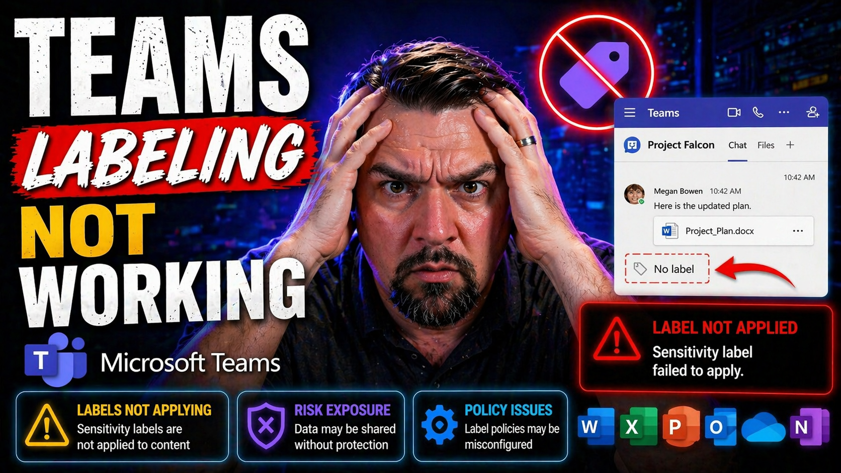 Troubleshooting Teams Labeling Not Working: Sensitivity Labels in Microsoft 365 Teams