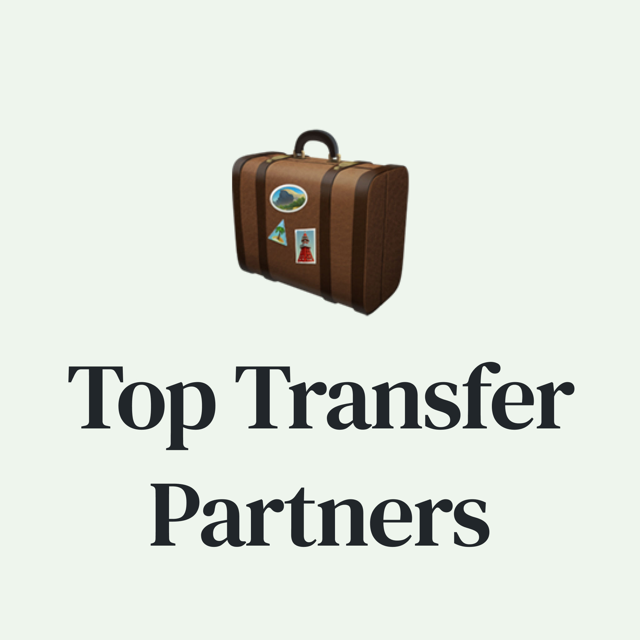 ๐คฉ How to Maximize Your Points with Airline & Hotel Transfer Partners ๐คฉ How to Maximize Your Points with Airline & Hotel Transfer Partners