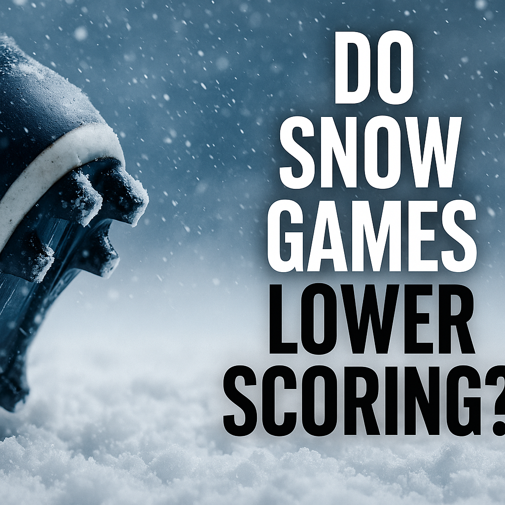 ❄️ Do Snow Games Really Lower Scoring? The Truth About Cold-Weather Football