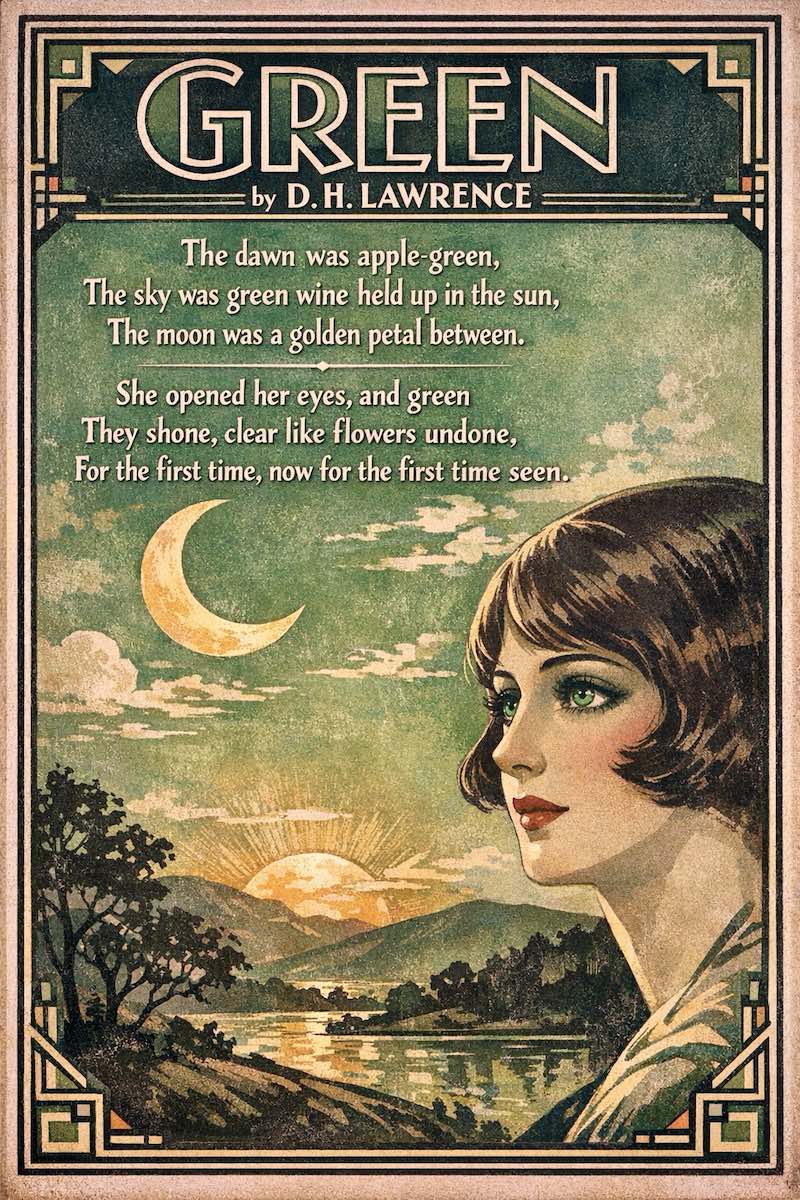 "Green" by D. H. Lawrence