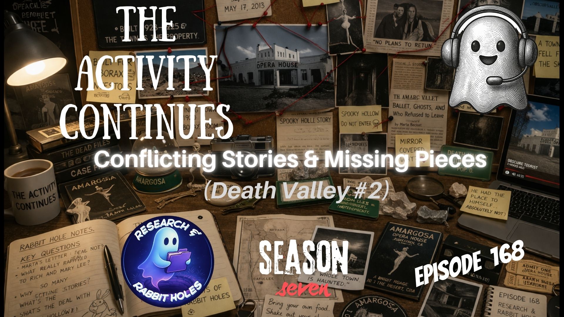 Extended show notes for TAC 168 Conflicting Stories & Missing Pieces (Death Valley #2)
