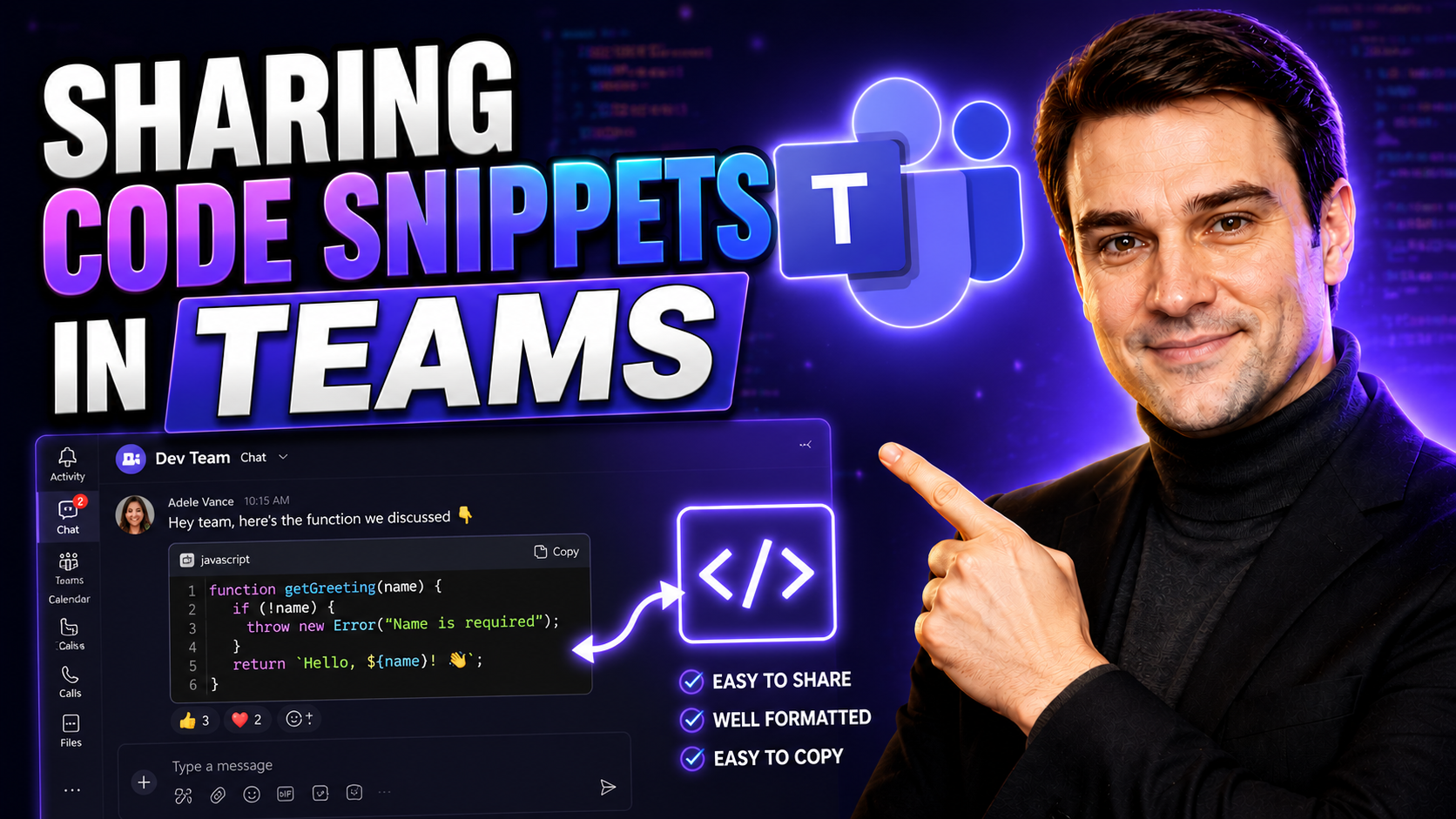 Sharing Code Snippets in Teams for Effective Collaboration