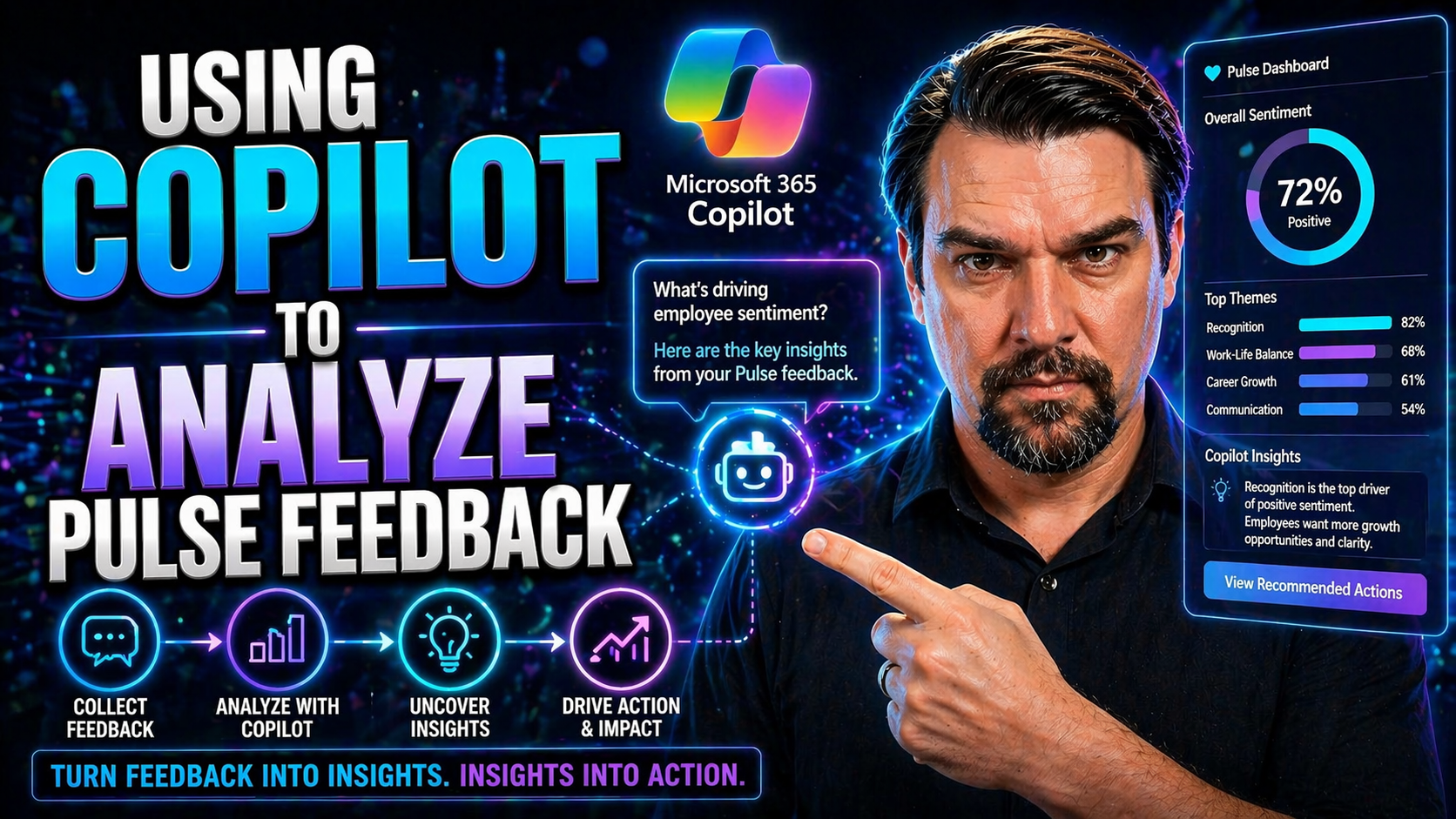 Using Copilot to Analyze Pulse Feedback Effectively