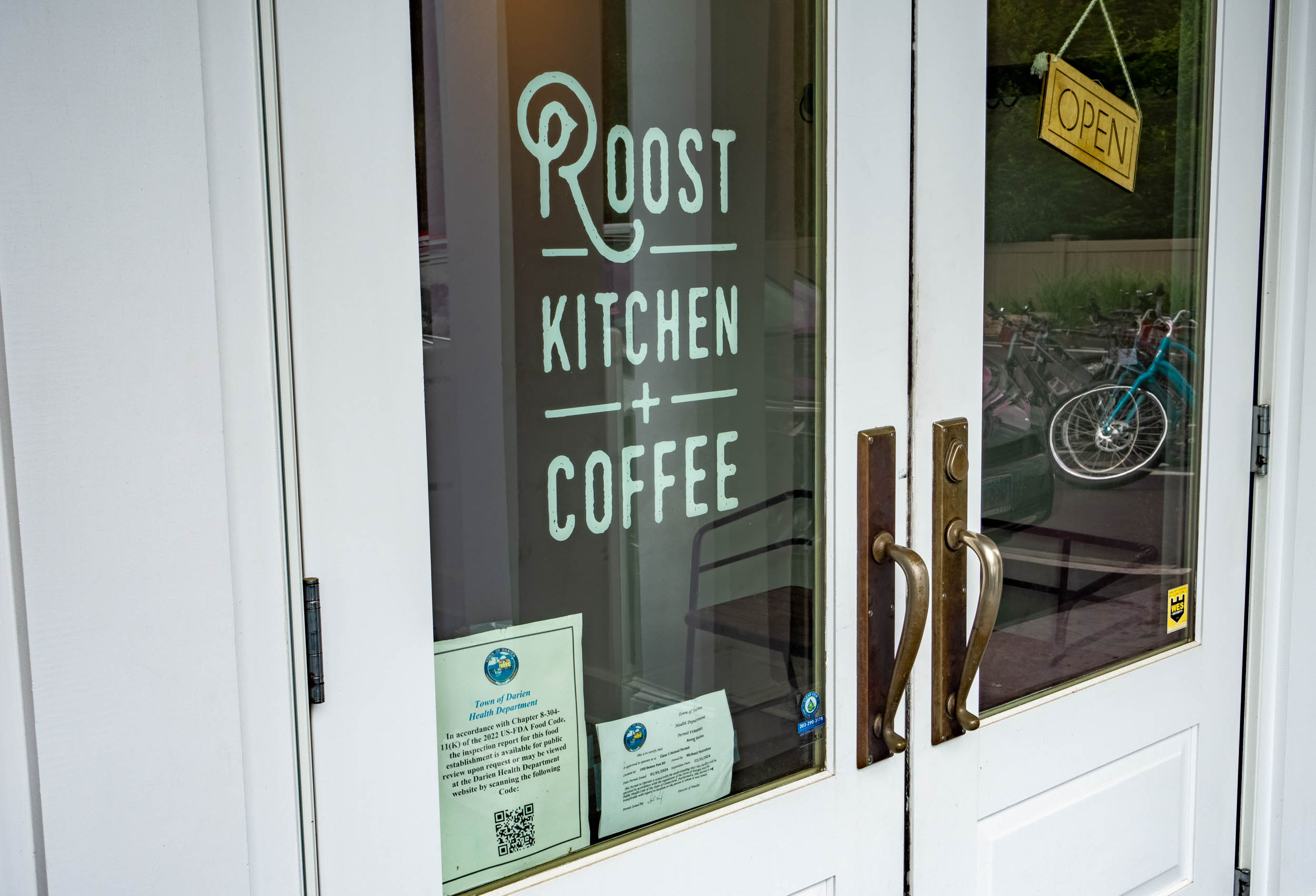 Checking out Scenic Roads and Charming Coffee at Roost Darien