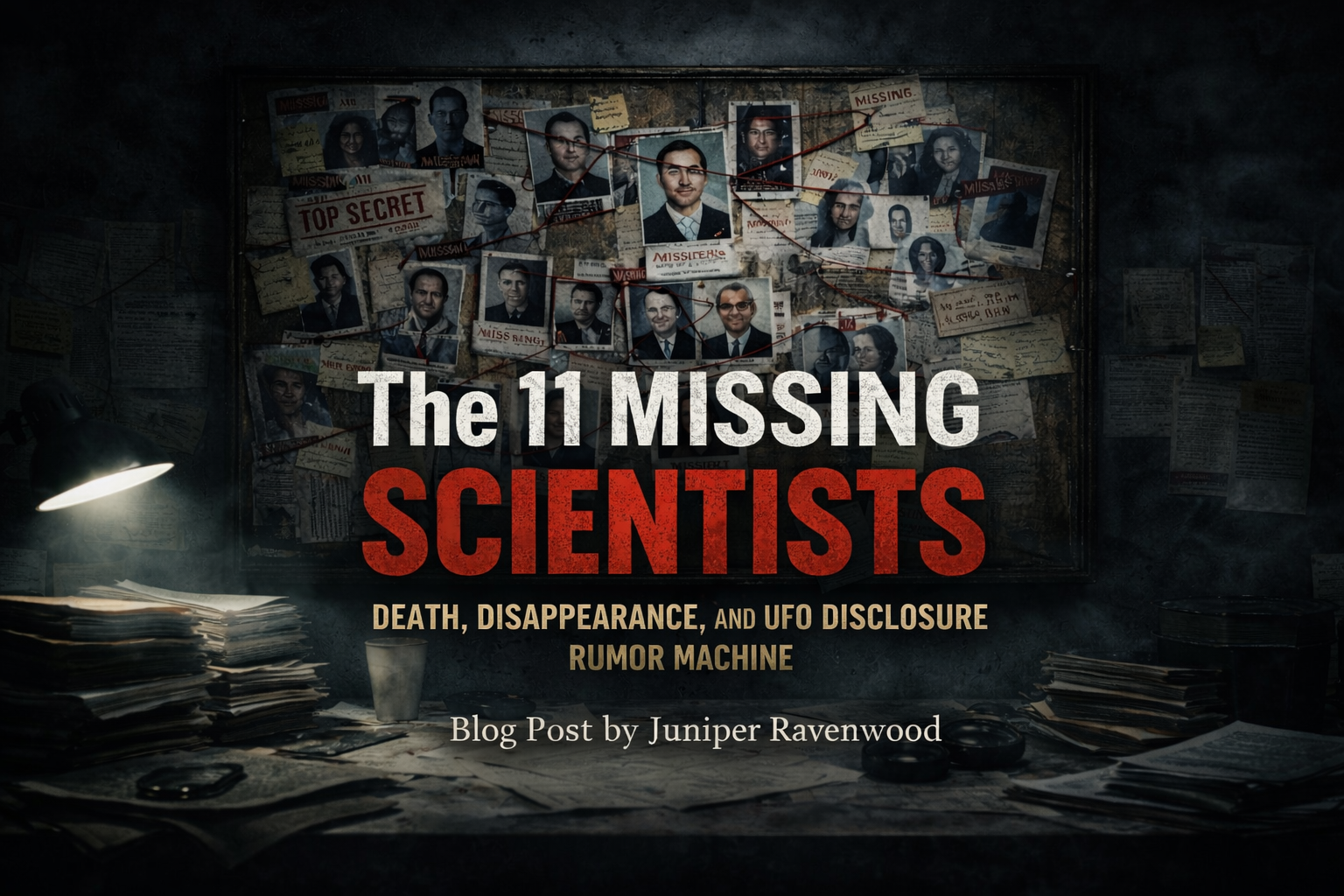 11 Missing Scientists Rumor Machine