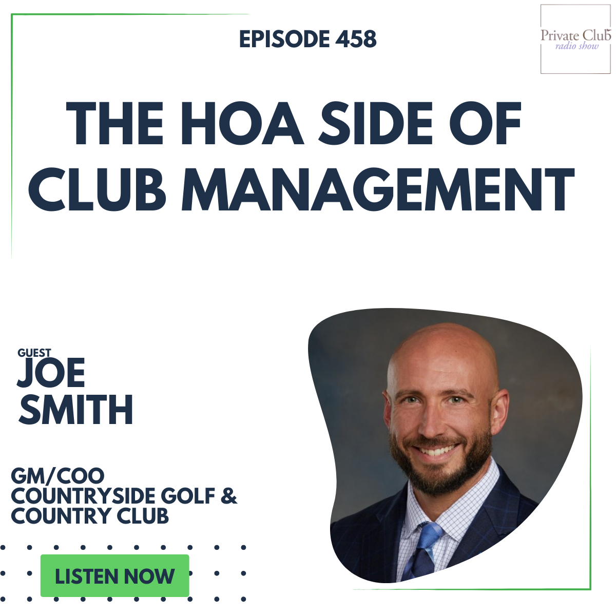 458: The HOA Side of Club Management w/ Joe Smith