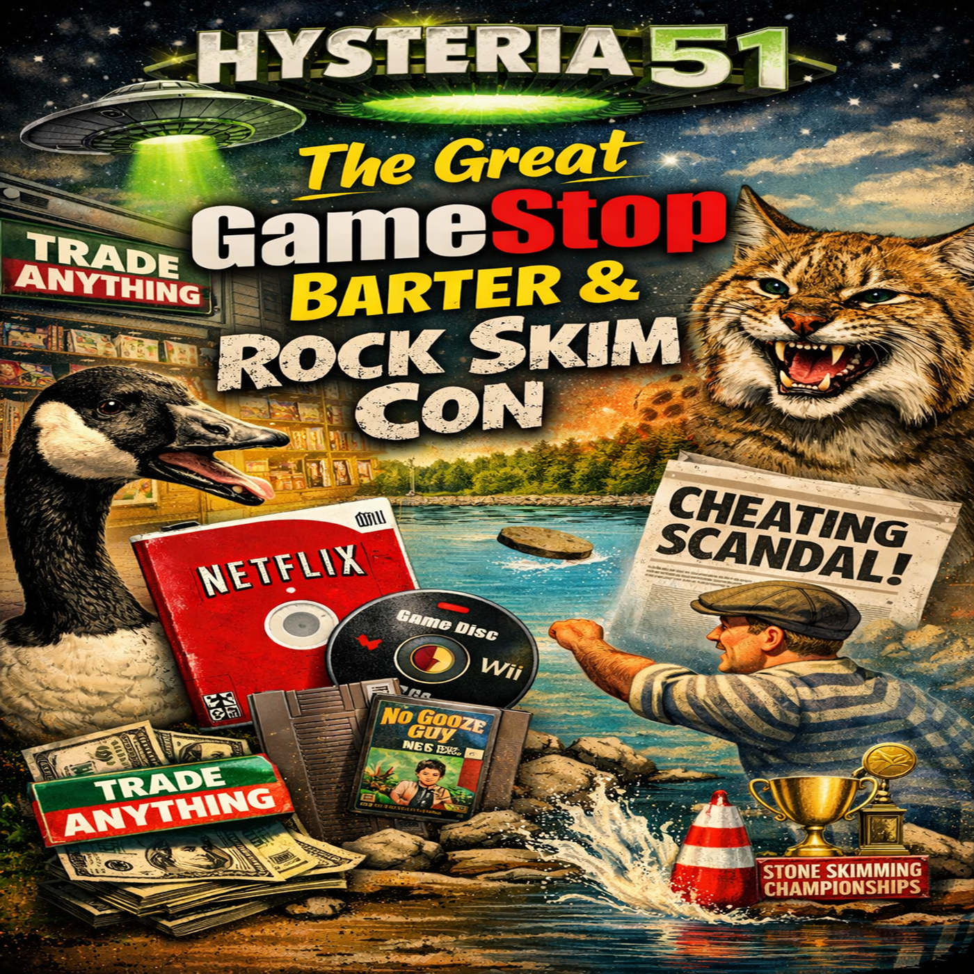 The Great GameStop Barter and Rock Skim Con | 464