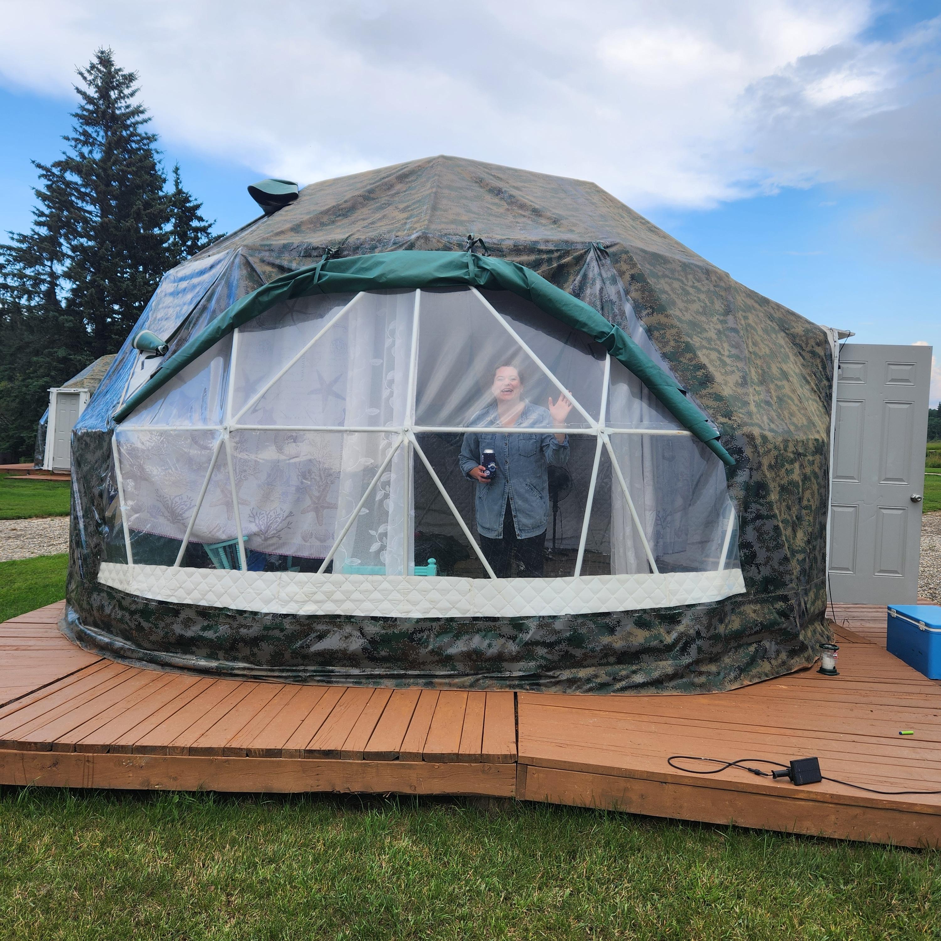 Ep 26- GEODESIC DOME REVIEW (Feat. Wifey)