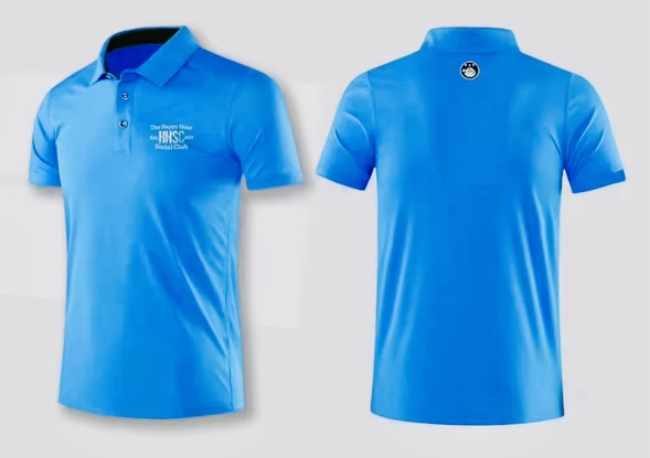 HHSC Polo Golf Shirt Sapphire Blue