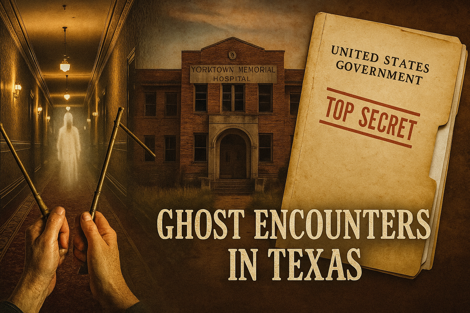 Ghost Encounters in Texas: Haunted Hotels, Abandoned Hospitals & Rogue Government Research