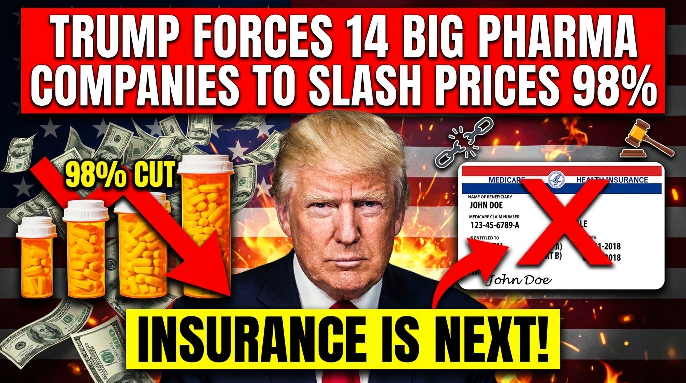 Trump's Historic Pharmaceutical Victory: 14 Companies Slash Drug Prices While Insurance Giants Face Reckoning