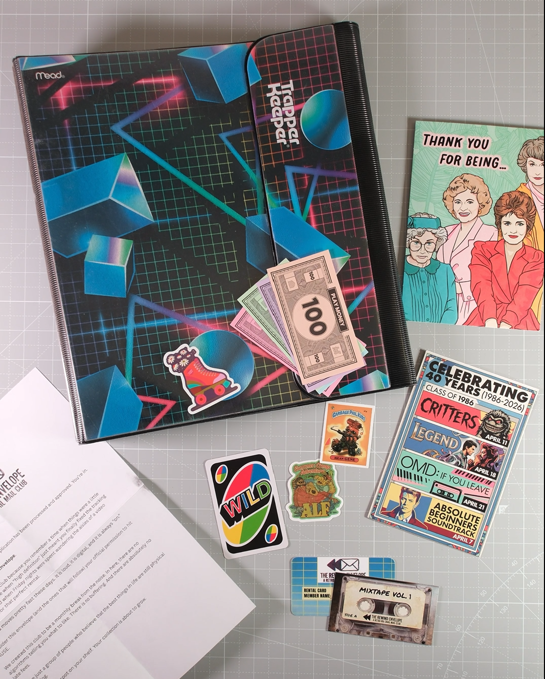 Check out this snail mail membership for nostalgia lovers!