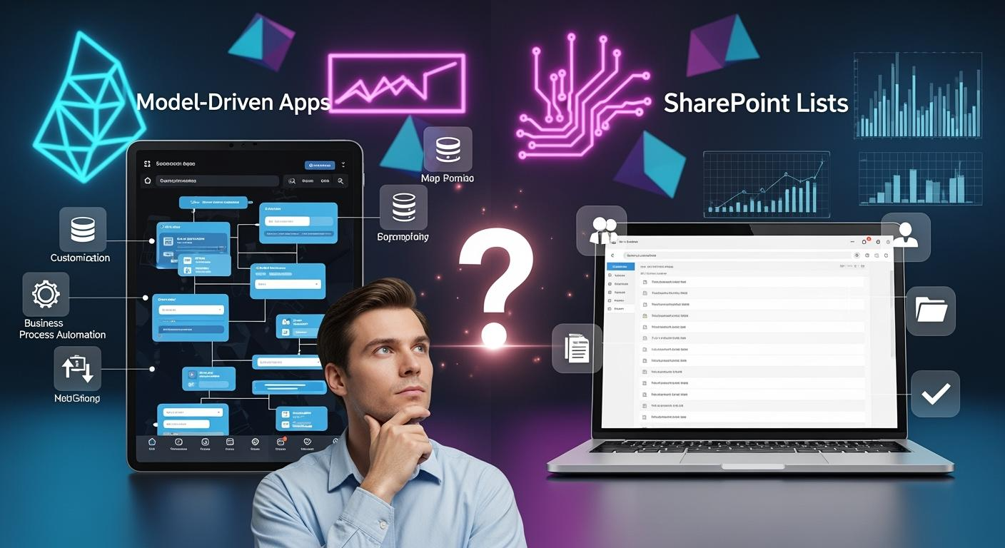 Model-Driven Apps or SharePoint Lists Which Fits Best