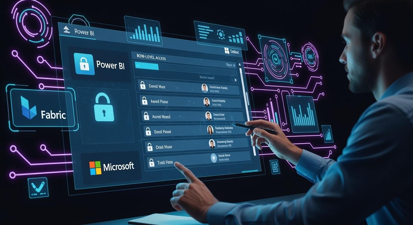 Implementing Dynamic Row-Level Security in Power BI and Microsoft Fabric: Architecture, DAX Patterns, and Enterprise-Grade Governance