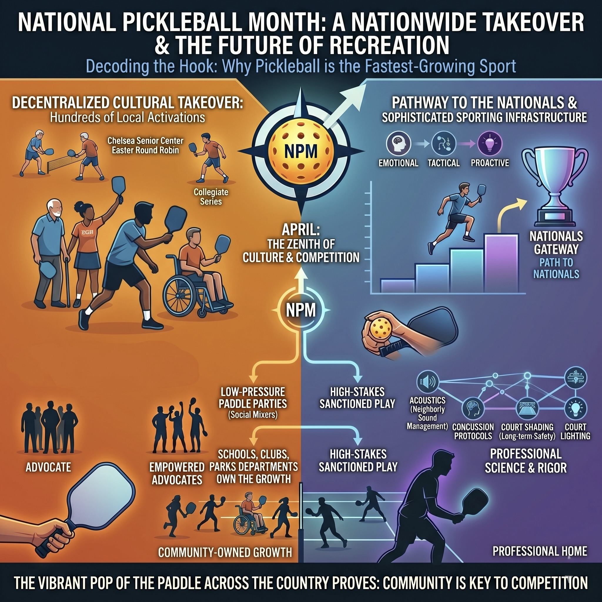 Why April is the Most Important Month in American Sports: The Rise of National Pickleball Month