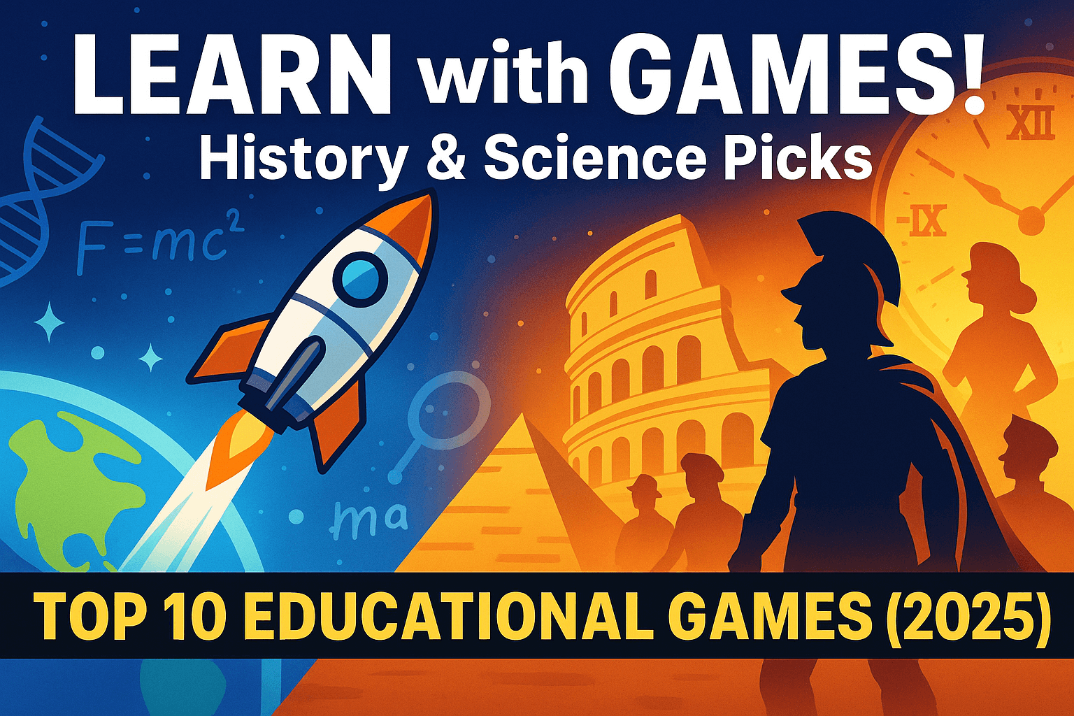 Best Games for Learning History and Science