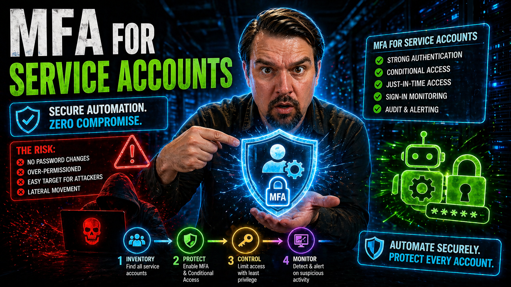 MFA for Service Accounts: Securing Non-Human Identities in Microsoft Environments