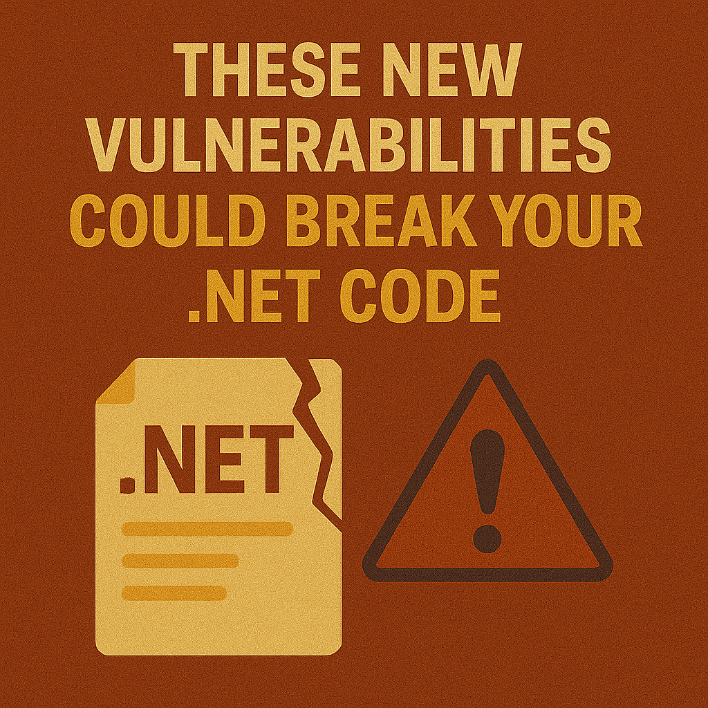 These New Vulnerabilities Could Break Your .NET Code